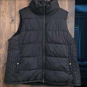 Black Puffer Vest